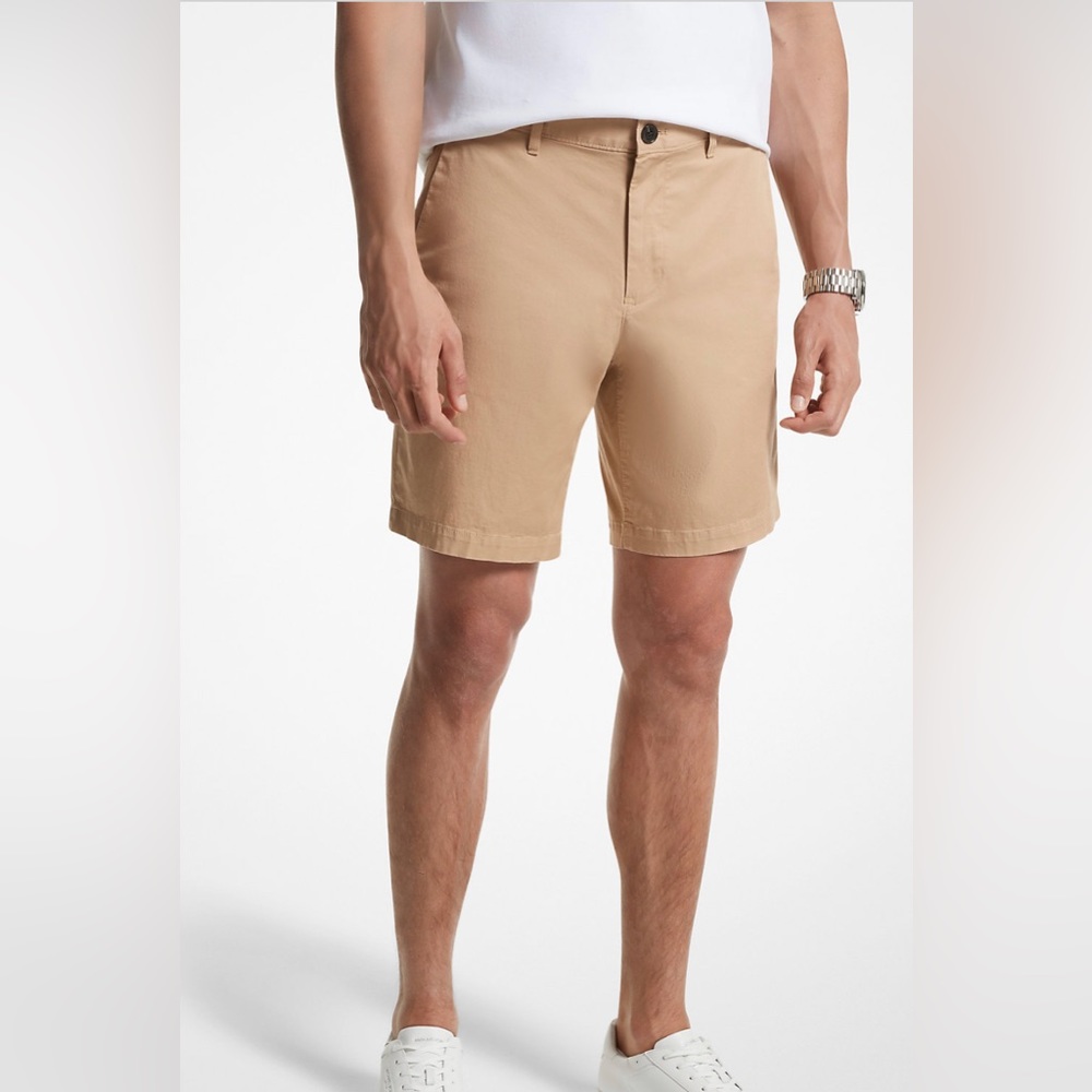 Michael Kors stretch cotton short size 38 khakis